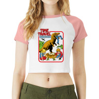 Time Travel For Beginners Classic Raglan Crop Top | Artistshot