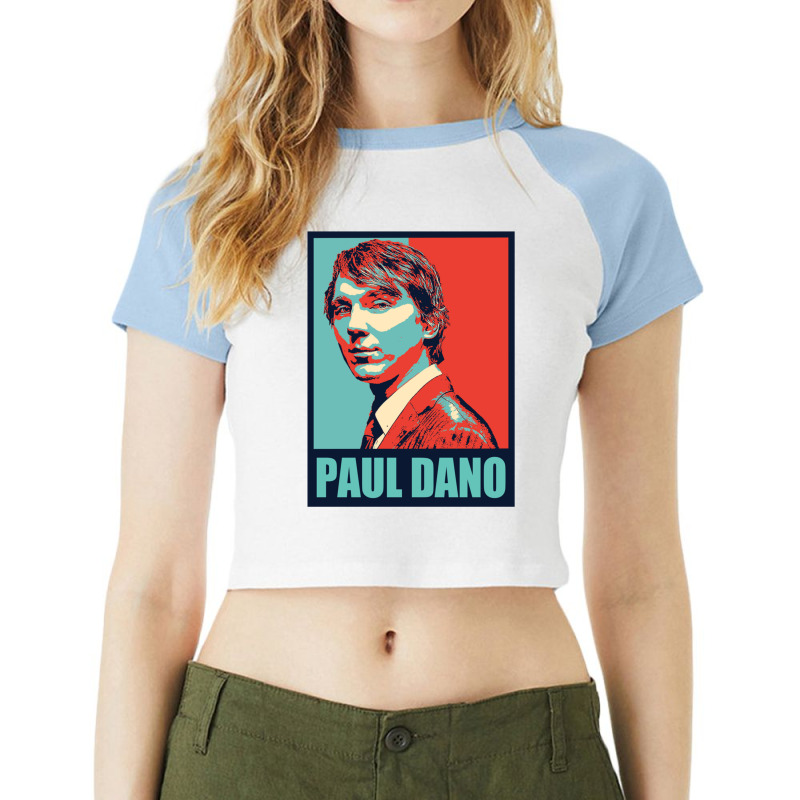 Paul Dano Raglan Crop Top by cm-arts | Artistshot