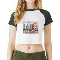 Muppet Labs Ii Raglan Crop Top | Artistshot