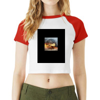 Felling Ask  Graphic Raglan Crop Top | Artistshot