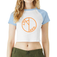 Yard Act Orange The Overload Raglan Crop Top | Artistshot