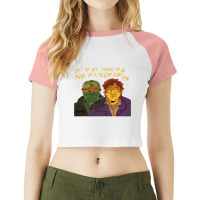 Paul Dano Raglan Crop Top | Artistshot