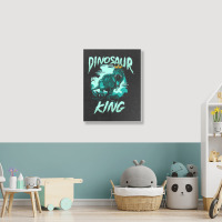 Funny Dino Paleonthology Historical Dinosaur Dinos Portrait Canvas Print | Artistshot