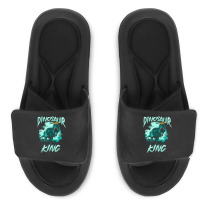 Funny Dino Paleonthology Historical Dinosaur Dinos Slide Sandal | Artistshot