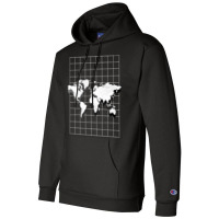 Cartography World Map Traveler Globe World Map Champion Hoodie | Artistshot