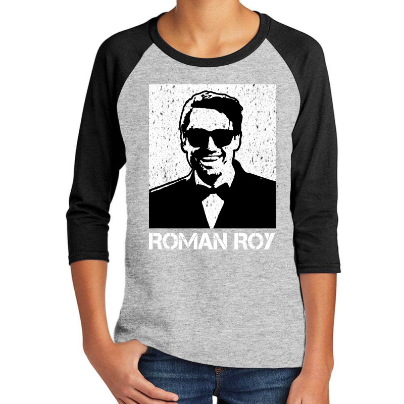 Roman Roy  B/w Youth 3/4 Sleeve by Babybol | Artistshot