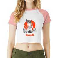 Invasion Of The Blood Farmers 1 Raglan Crop Top | Artistshot