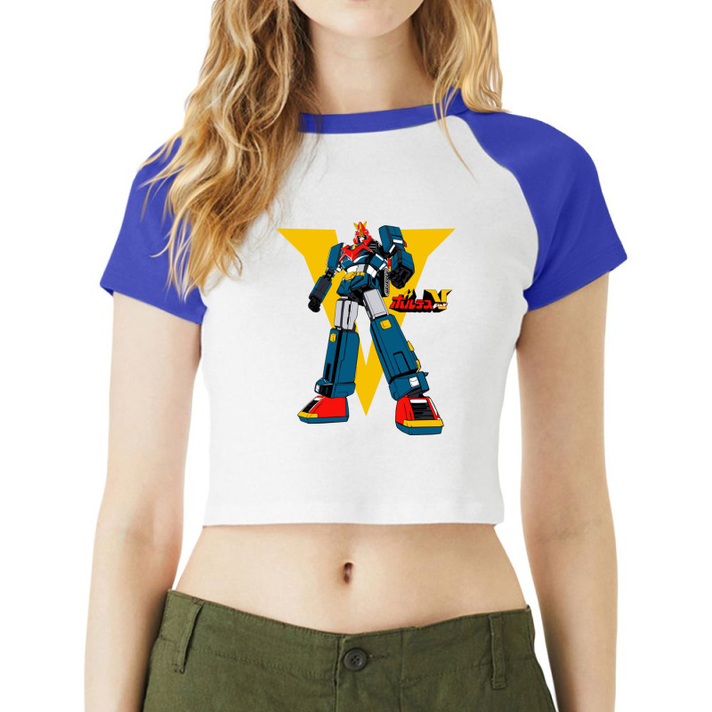 Superhero Team Anime Raglan Crop Top | Artistshot