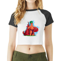 Nowruz Raglan Crop Top | Artistshot