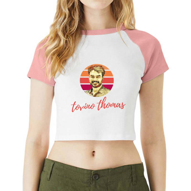 Tovino Thomas Classic Raglan Crop Top by RILEYALLEN | Artistshot