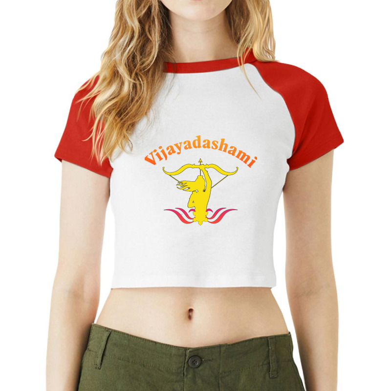 Vijayadashami Collection 2 Raglan Crop Top by RILEYALLEN | Artistshot