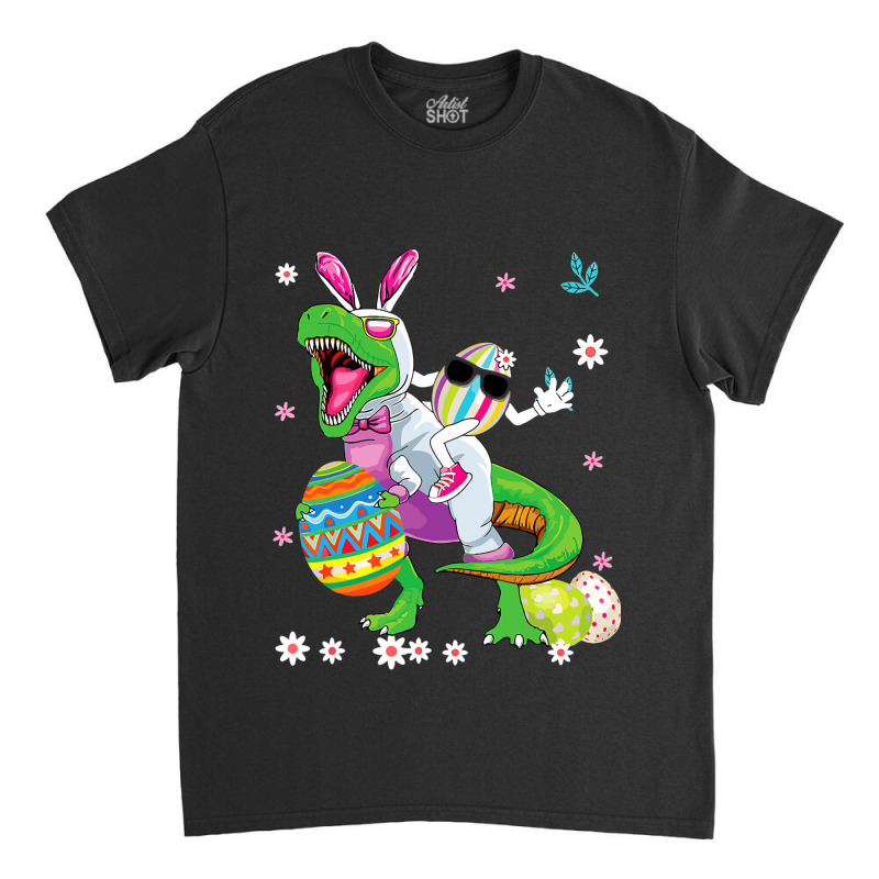 Easter Dinosaur Bunny Ears Easter Basket Stuffers  Classic T-shirt | Artistshot