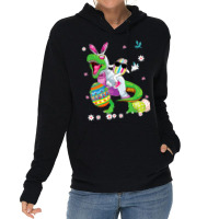 Easter Dinosaur Bunny Ears Easter Basket Stuffers  Lightweight Hoodie | Artistshot