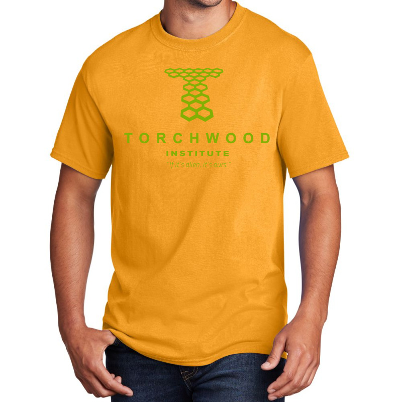 Torchwood Institute Basic T-shirt by Kencot | Artistshot