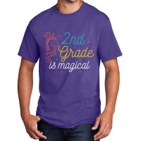 2nd Grade Magical Basic T-shirt | Artistshot