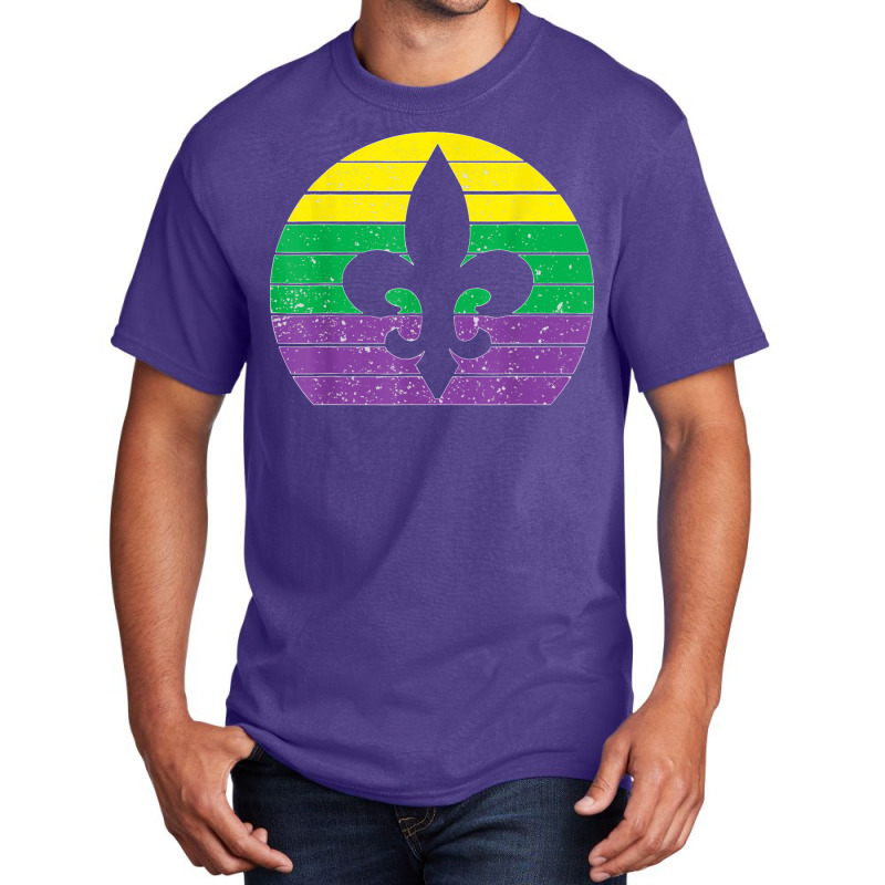 Retro Jester Hat Silhouette Mardi Gras Carnival T Shirt Basic T-shirt | Artistshot