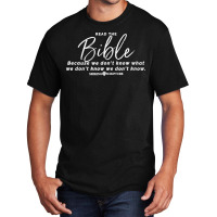 Read The Bible T Shirt Basic T-shirt | Artistshot