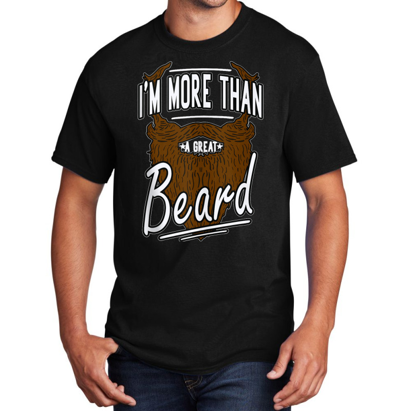 Funny Beard Gifts For Men Rule Dad Manly Bearded Tattoo Cool Tank Top Basic T-shirt | Artistshot