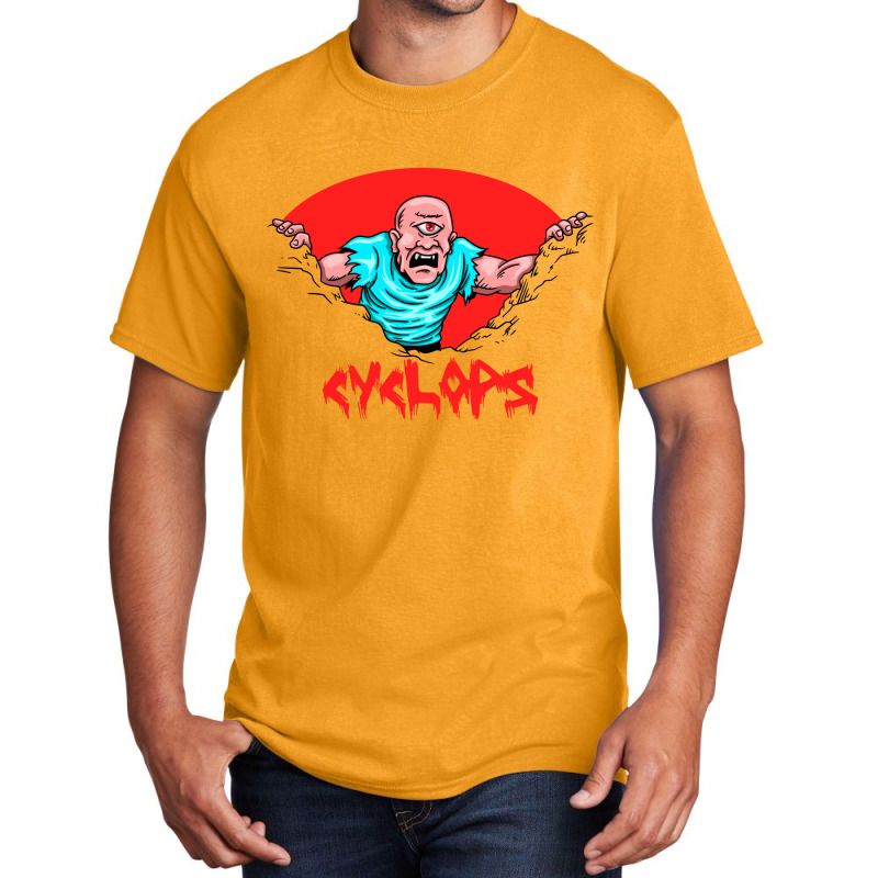 Cyclops Show Up Basic T-shirt by BARYONYXPRISM | Artistshot