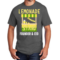 Lemonade Stand Founder & Ceo   Lemon Juice Drink Lover T Shirt Basic T-shirt | Artistshot