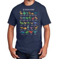 My Dinosaur Alphabet, Lover Dino, Funny T Rex T Shirt Basic T-shirt | Artistshot