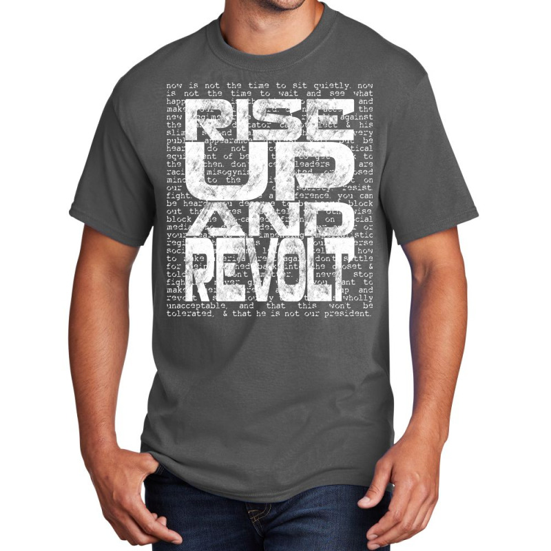 Rise Up And Revolt 2 Basic T-shirt | Artistshot