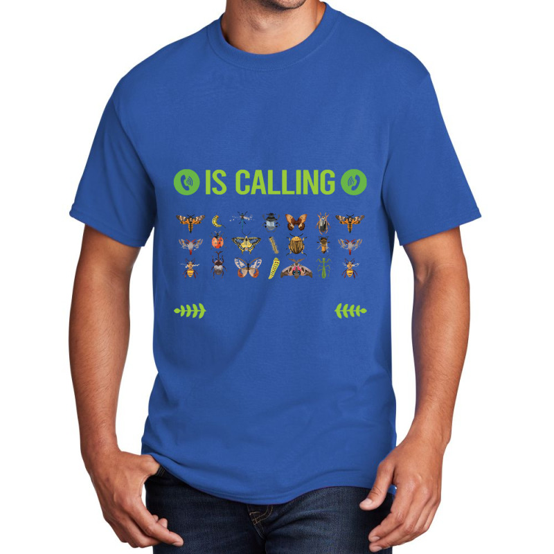 Insect Collecting T Shirtit Is Calling I Must Go Insect Collecting T S Basic T-shirt | Artistshot