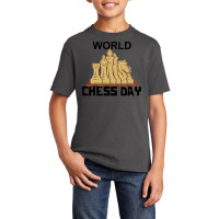 Chess Lover T  Shirt International Chess Day Basic Youth T-shirt | Artistshot