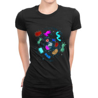 Biology Microbiologist Science Bacteria Ladies Fitted T-shirt | Artistshot