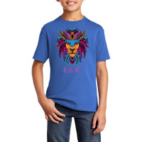 Leo Lion Zodiac Symbol Horoscope Astrology Birthday Gift T Shirt Basic Youth T-shirt | Artistshot