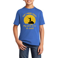 Arm Fishing Basic Youth T-shirt | Artistshot