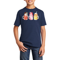 Chocolate Strawberry Vanilla Milkshake T  Shirt Triple Milkshake Set T Basic Youth T-shirt | Artistshot