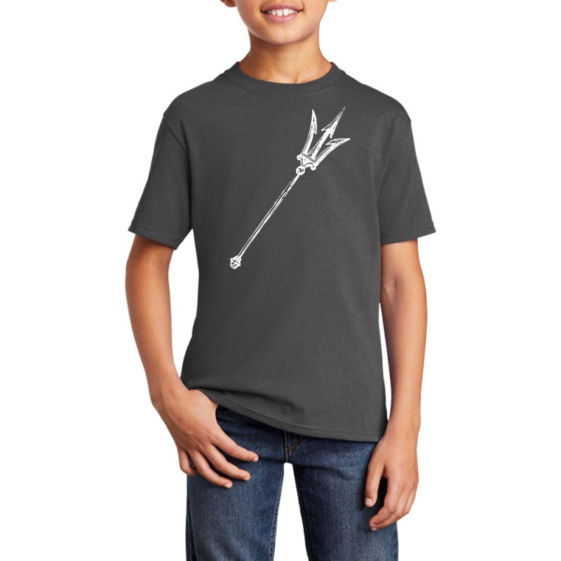 Poseidon Symbol   Trident Greek God Mythology Basic Youth T-shirt | Artistshot