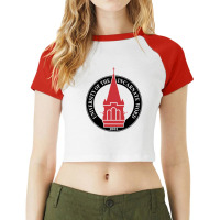 University Of The Incarnate Word Raglan Crop Top | Artistshot