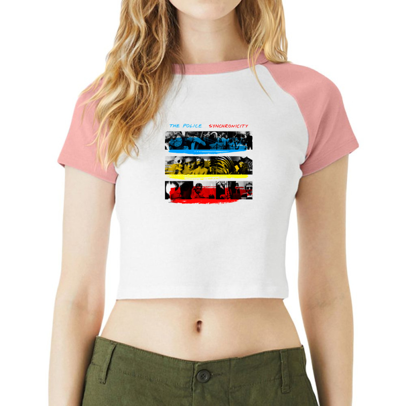 The Police Synchronicity Album Raglan Crop Top by KristiMartin | Artistshot