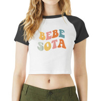 Bebesota Latina Trendy Conejo Malo T Shirt Raglan Crop Top | Artistshot