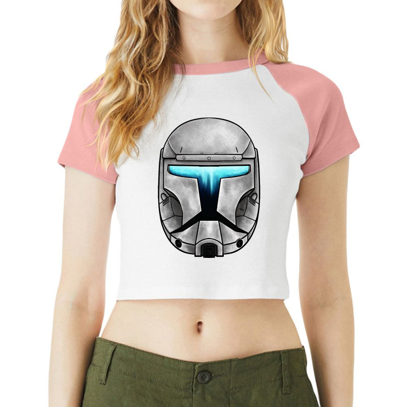 Republic Commando Raglan Crop Top by Kenlofu52 | Artistshot