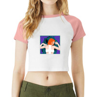 Leeloo And The Machines Raglan Crop Top | Artistshot