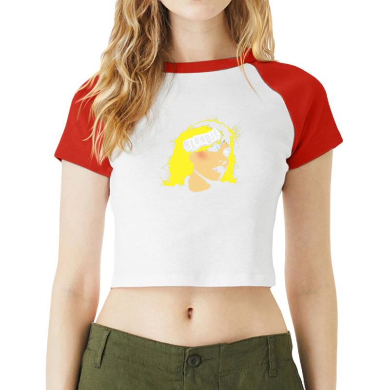 Parallel Lines Raglan Crop Top by cm-arts | Artistshot