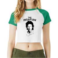 The Insafian - Imran Khan Raglan Crop Top | Artistshot