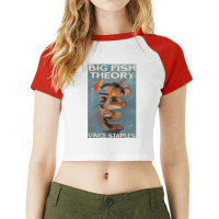 Big Fish Theory, Big Fish, Theory, The Big Fish Theory, Big Fish Theor Raglan Crop Top | Artistshot