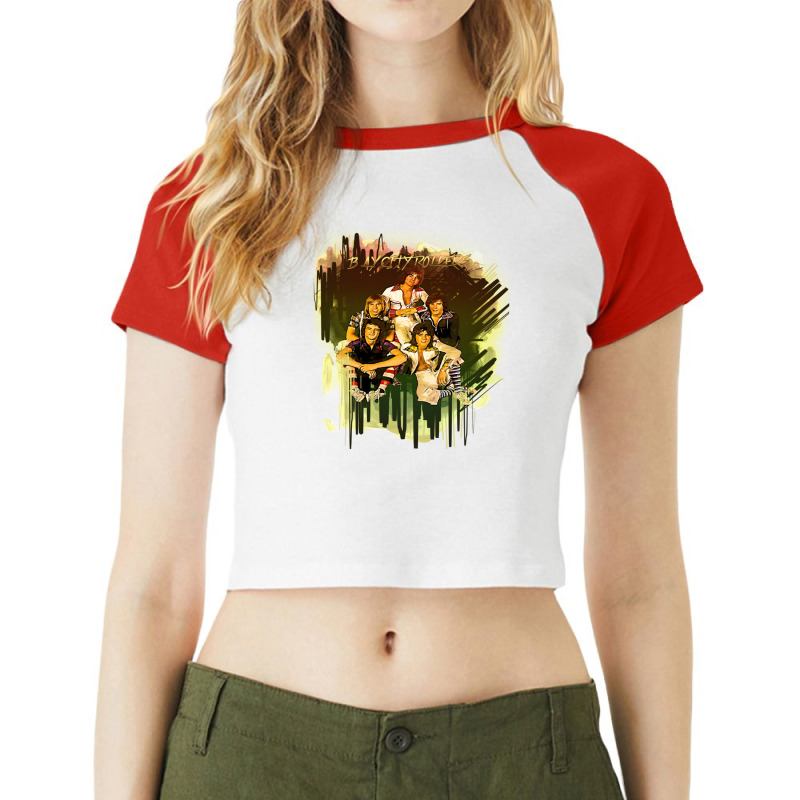 People Call Me Bay City Rollers Retro Vintage Classic Raglan Crop Top by MichelleSturman | Artistshot