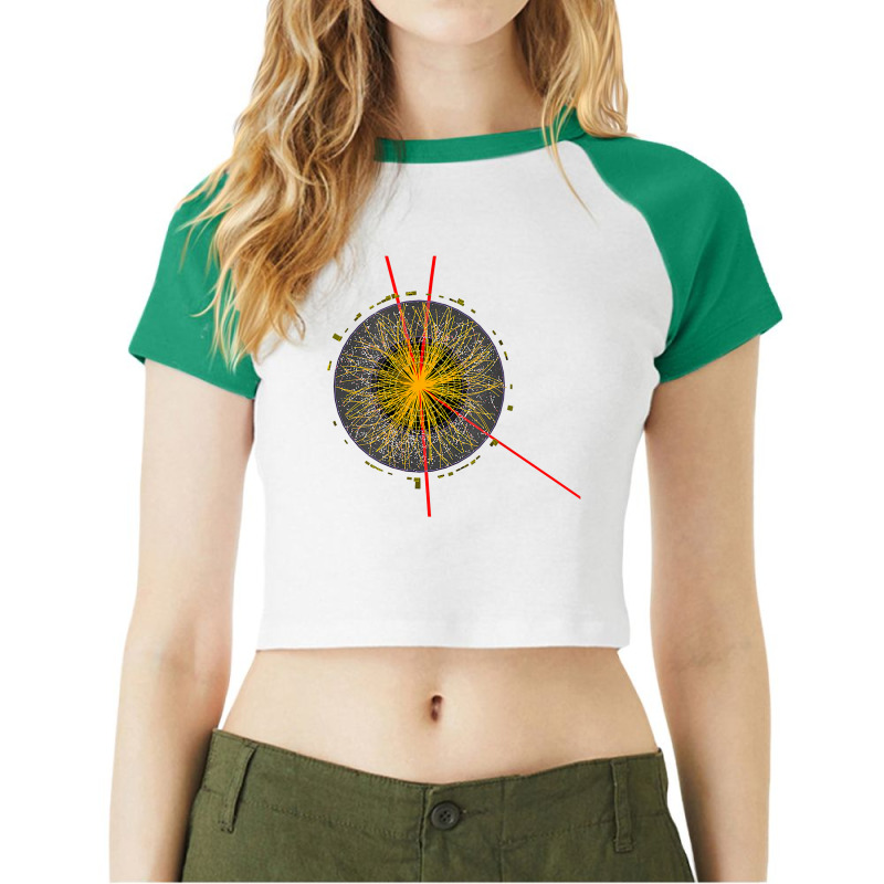 Lhc Particle Physics Higgs Boson Physics Student Teacher Raglan Crop Top by KellyStella | Artistshot