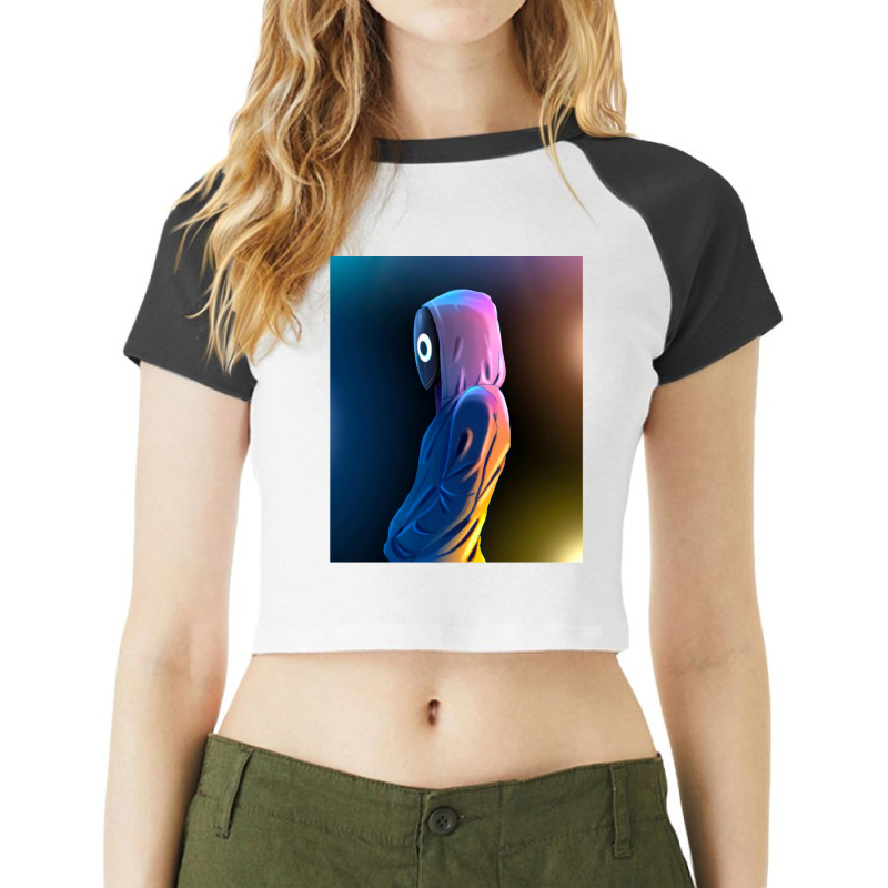 Tribute Raglan Crop Top by cm-arts | Artistshot