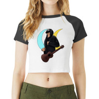 Two Moon Raglan Crop Top | Artistshot