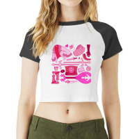 Sasha Waybright  Calamity (pink) Raglan Crop Top | Artistshot