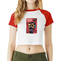 Angel Dust 10 Raglan Crop Top | Artistshot