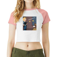 Paradise Pd Raglan Crop Top | Artistshot