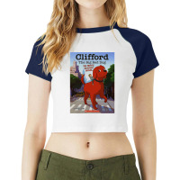 Big Red Dog 2021 Raglan Crop Top | Artistshot