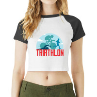 Triathlon Raglan Crop Top | Artistshot